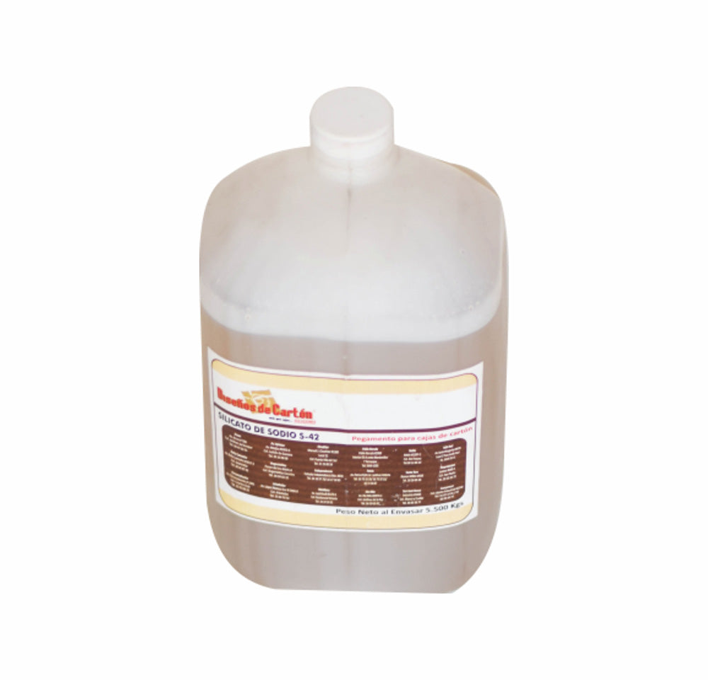 1 Galón de Silicato de Sodio Med. 4 lts