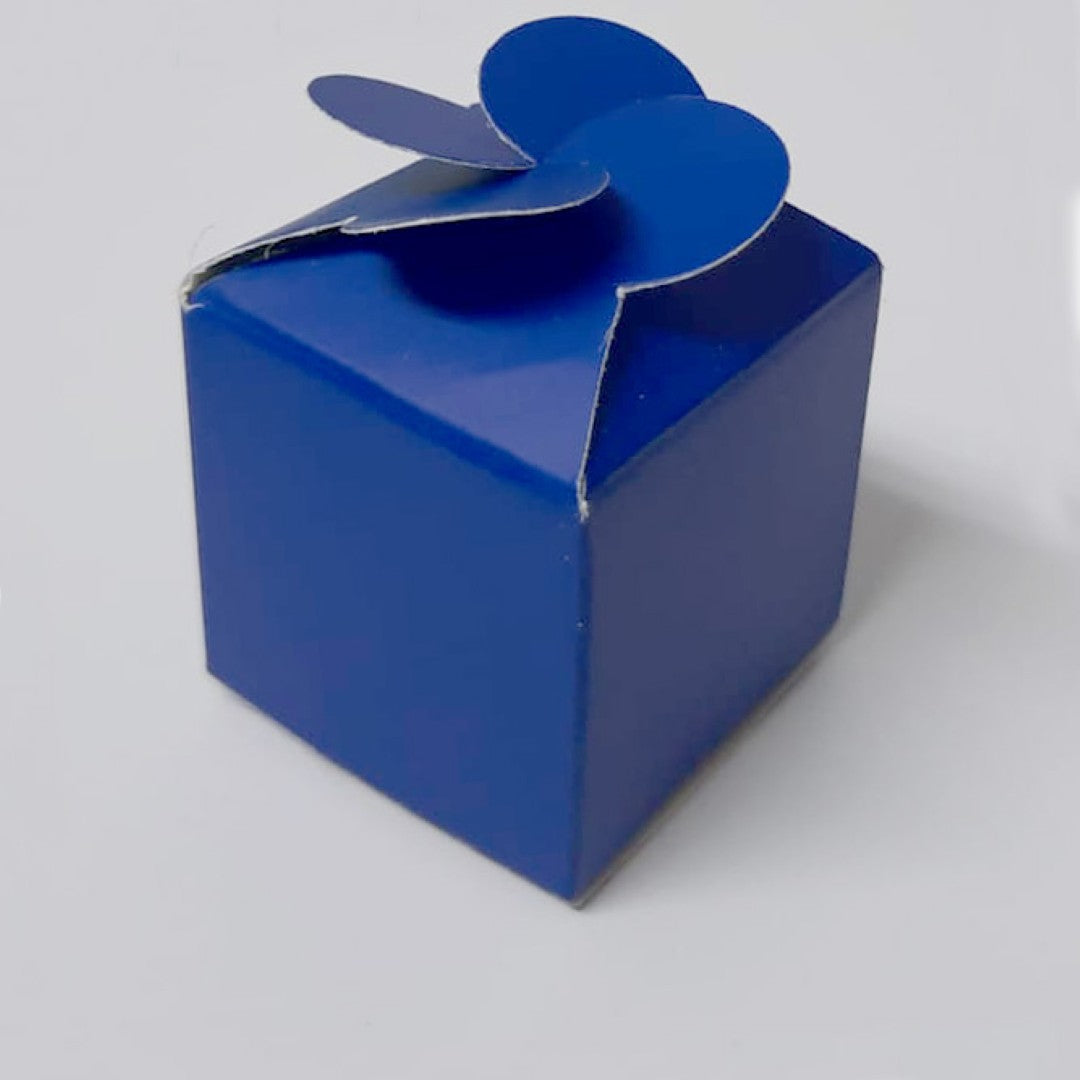 20 Caja Bolito Azúl Cielo Med. 4x4x4cm