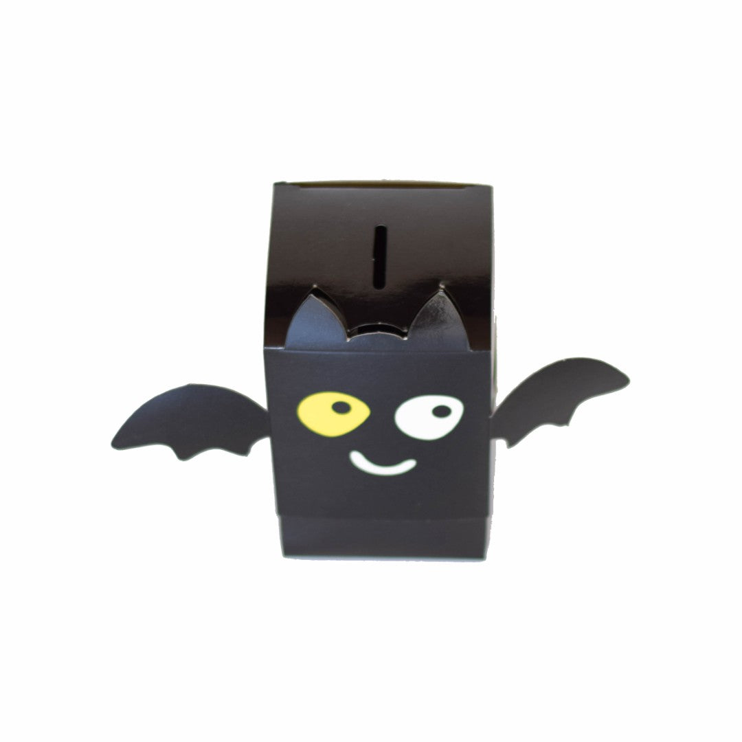 10 Caja Alcancía Halloween Fantasma Med.10x10x13cm