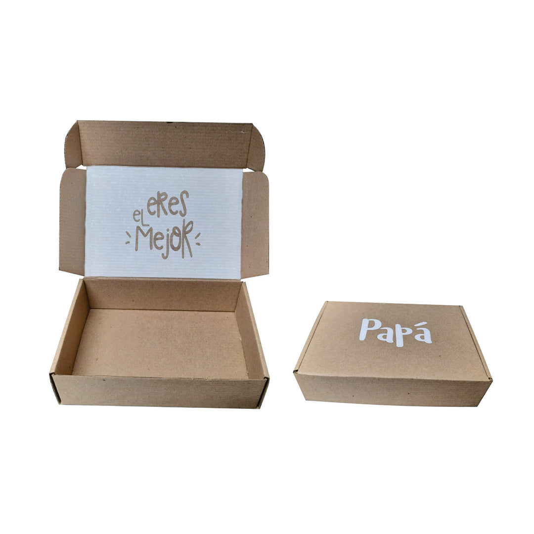 10 Caja Maletín Papá Eres El Mejor Med.22x16x6cm