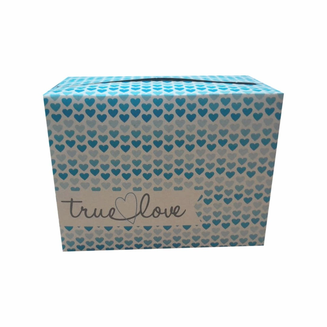 10 Caja Multiusos True Love Azúl Med.27x14.5x20.5cm