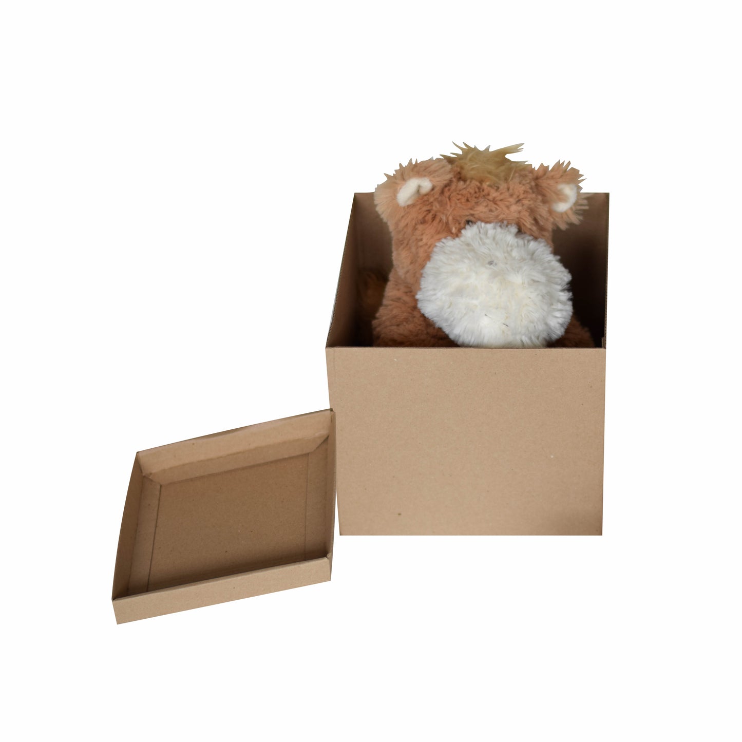 Cubos Micro Kraft.Paquete 25 Piezas