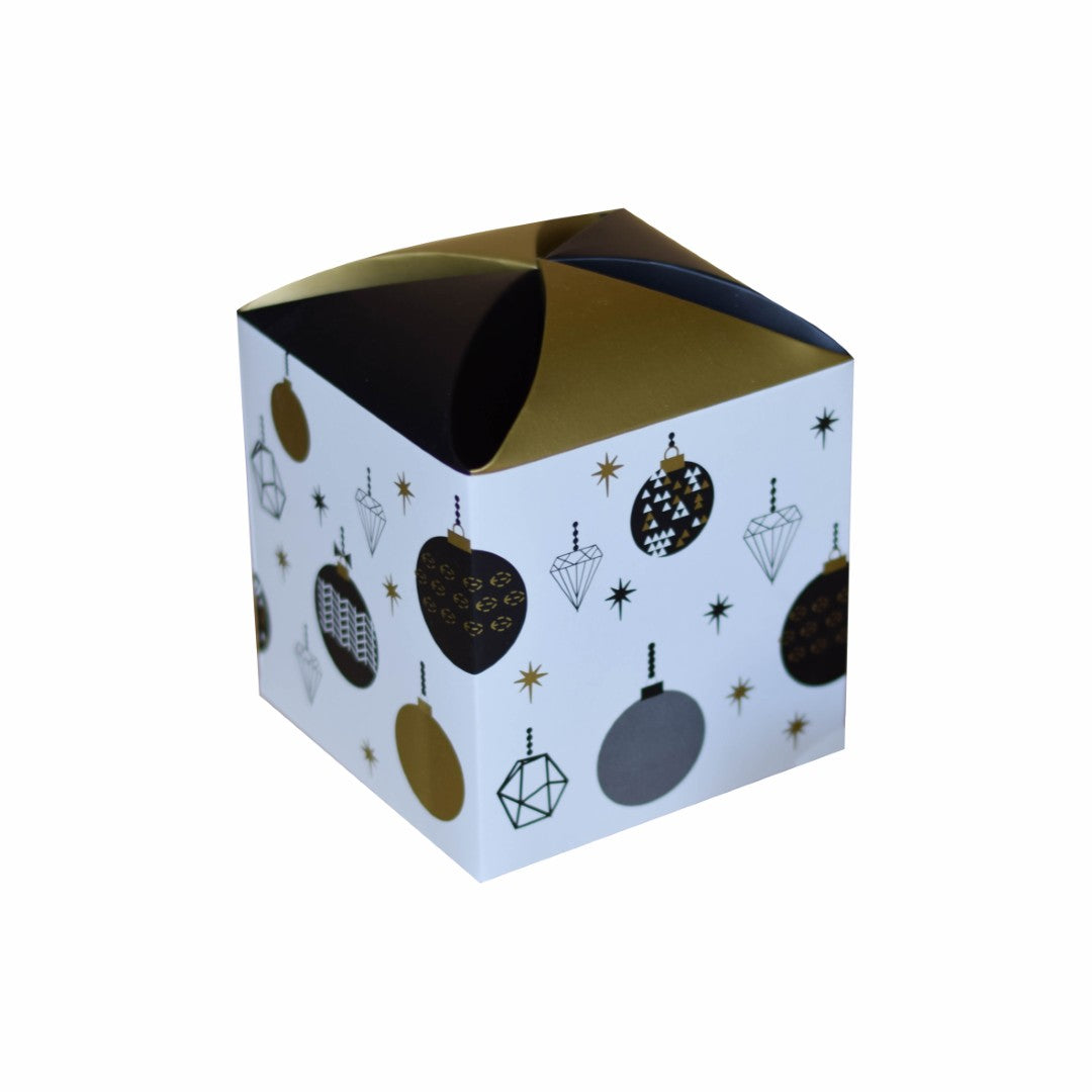 10 Caja Cubo Esferas Med.15x15x15cm