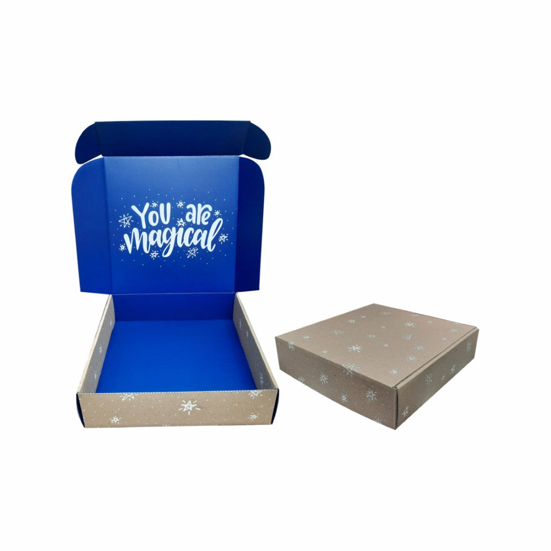 10 Caja Maletín en cartón Contraencolado You Are Magical Med.32x32x8cm
