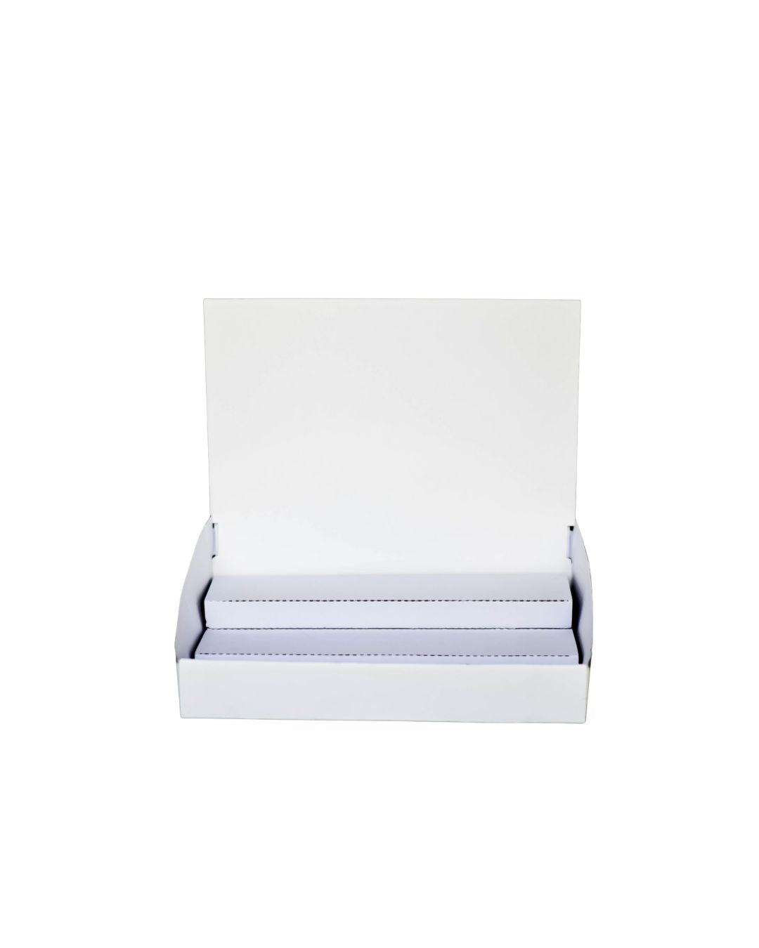 5 Charolas exhibidoras con escalones