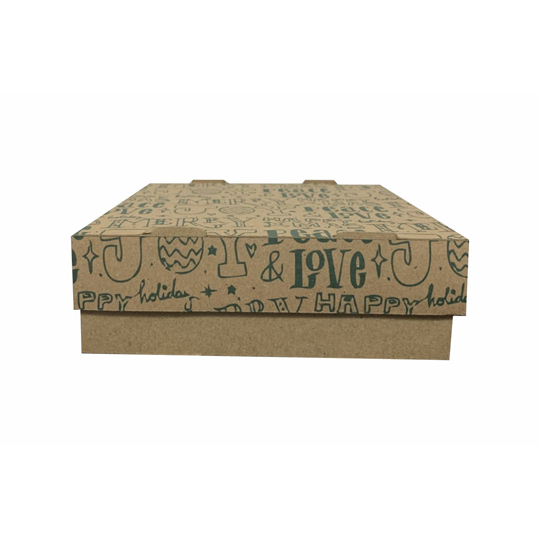 Caja Navideña Merry Joy Roja