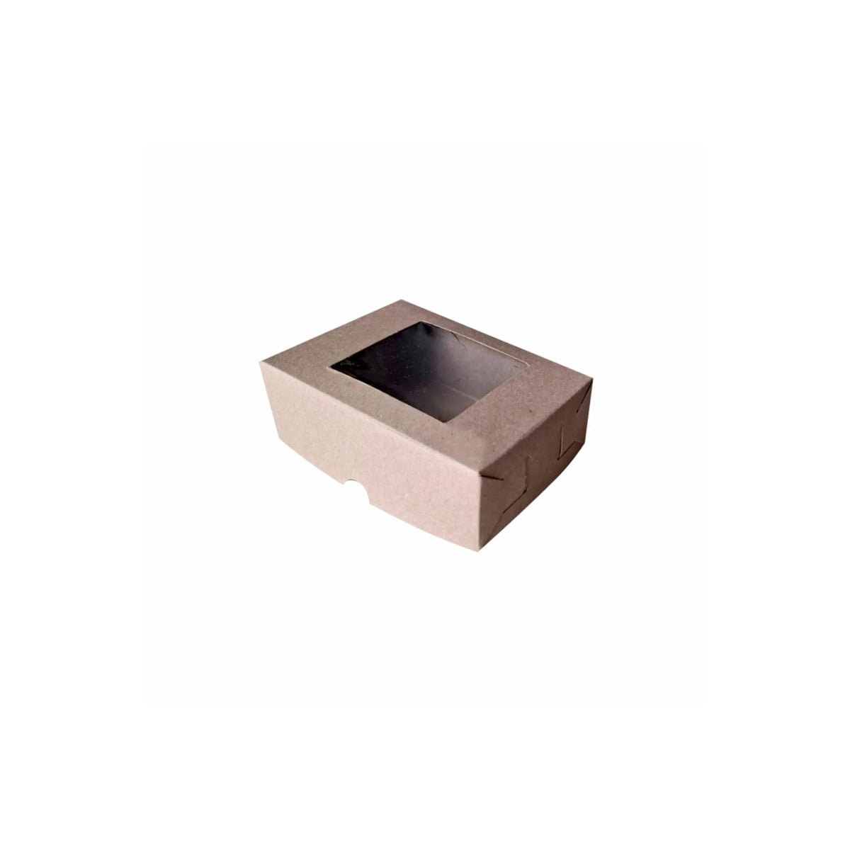 caja con ventana kraft er 16