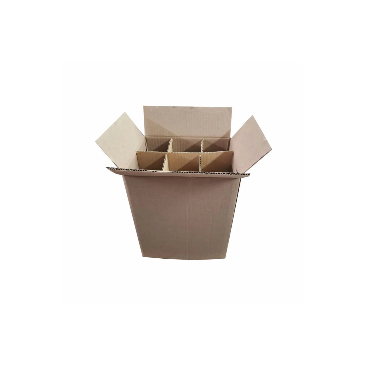 caja para 6 botellas con separador 4937