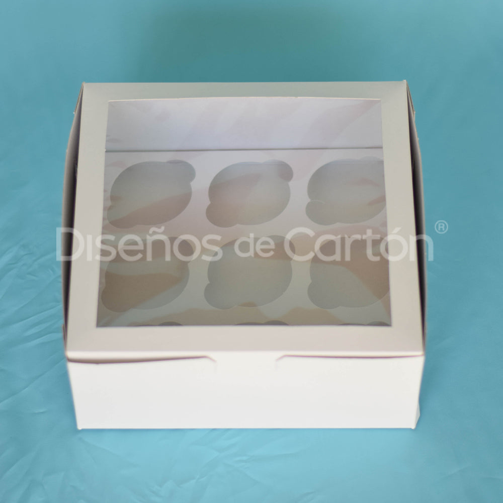 25 Caja para Cupcake Lisa