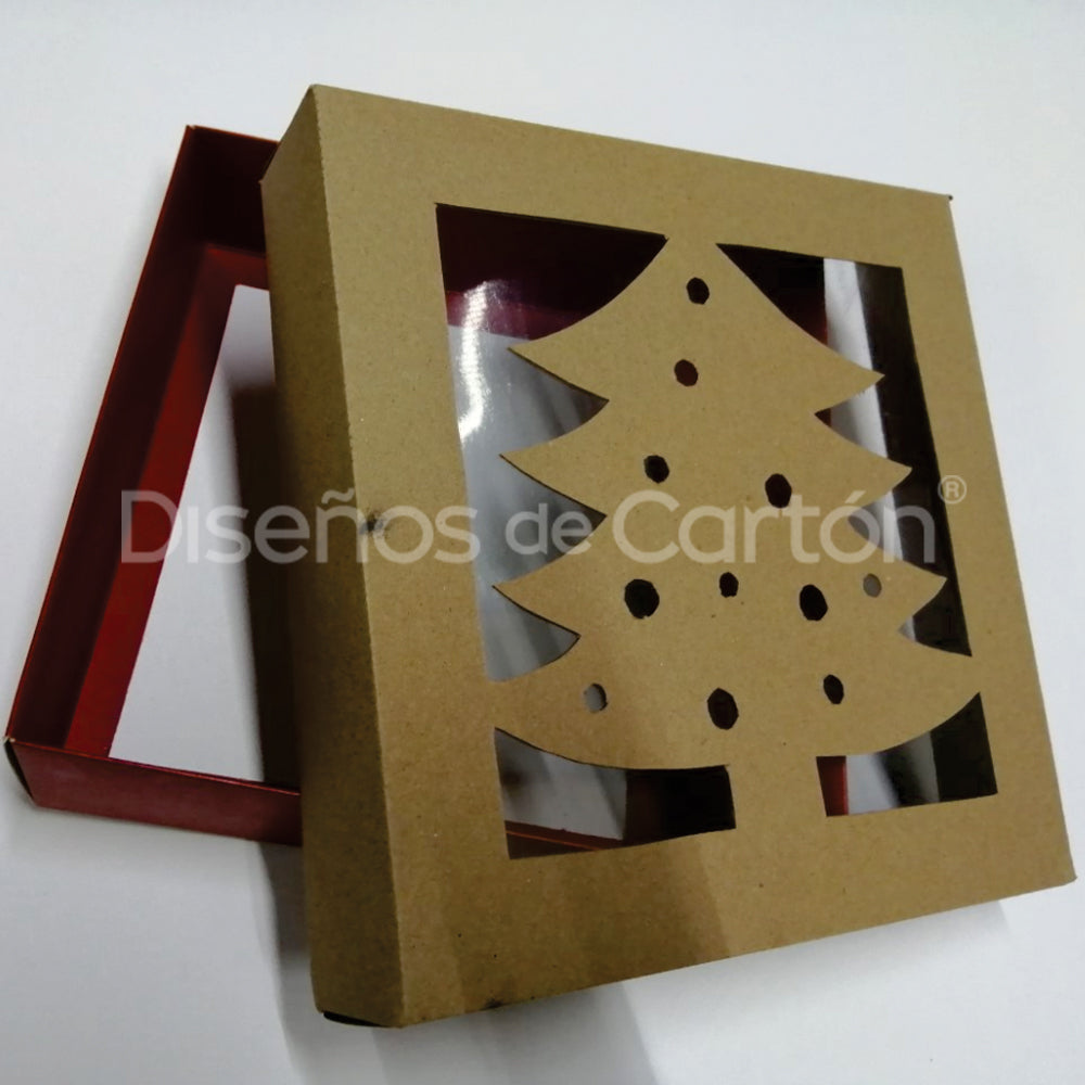 Caja Chocolatera Navideña