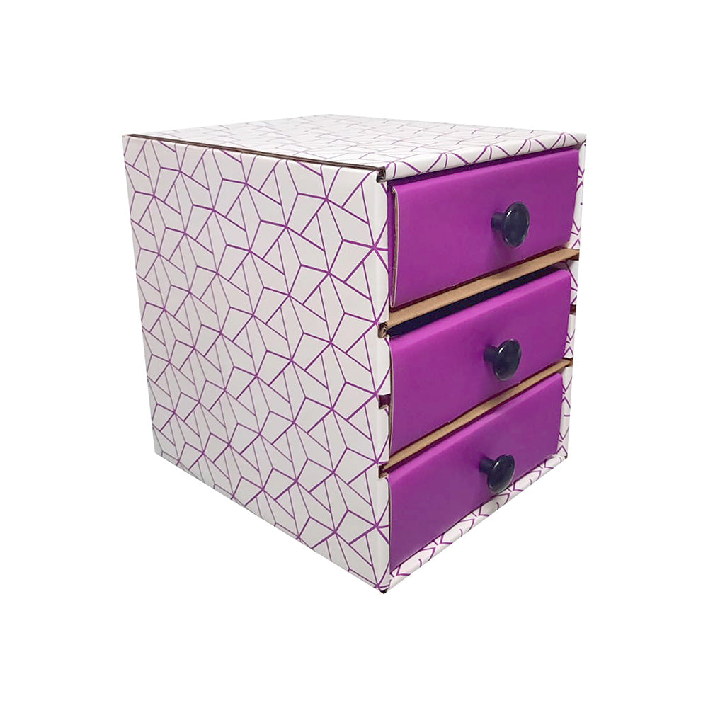 2 Cajonera Plus 2 cajones azúl Med.25x30x30cm