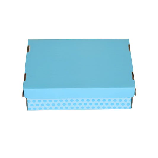3 Caja Sastre Chica turqueza Med.37x27x10.5cm