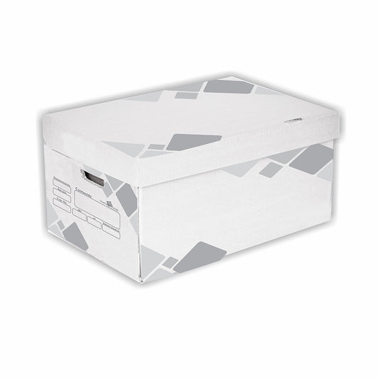 3 Caja Pc Archivo 50 Figuras Geometricas Med.50X35X25cm