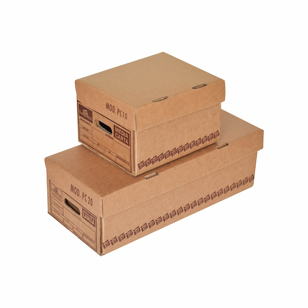 10 Caja PC Archivo 80 Med.78x40x30cm