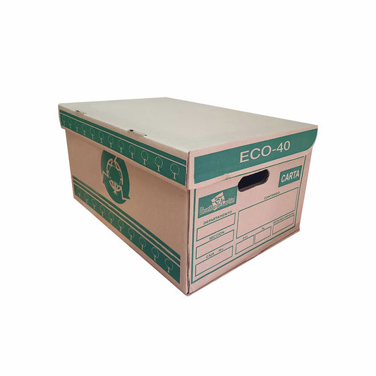 5 Caja Archivo Ecológica Carta Med.50x31x25cm