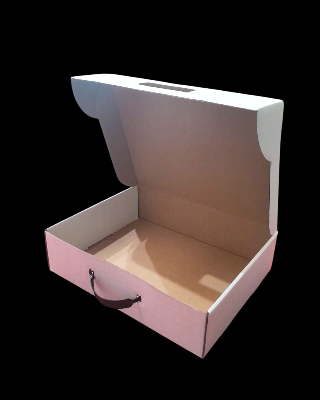 5 Caja Maletin Micro Blanco Med.35x27x9cm