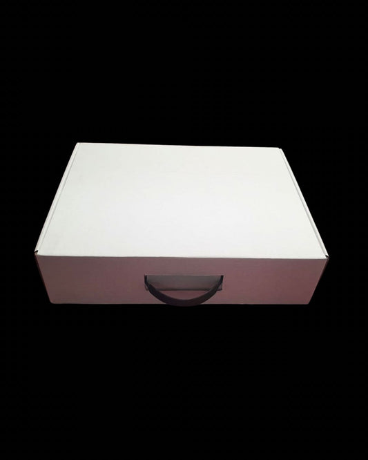 5 Caja Maletin Micro Blanco Med.35x27x9cm