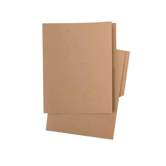 50 Folder kraft Carta Med.22.5x29.5cm
