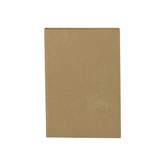 5 Libreta forma francesa Kraft Med.18x1.5x24cm