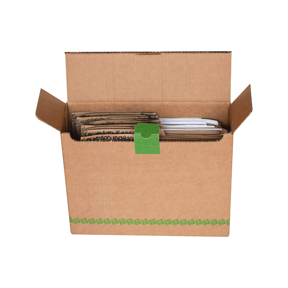 10 Caja Archiva Ecologica Carta Med.31x10x26.5cm