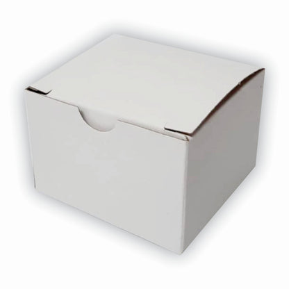 20 Caja Cubo Mini Blanco Med.7.5x7.5x5cm