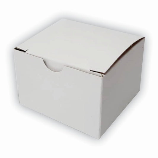 20 Caja Cubo Mini Blanco Med.7.5x7.5x5cm