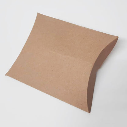 20 Caja Almohada Caple Mini Kraft Med. 8x7x2.5cm