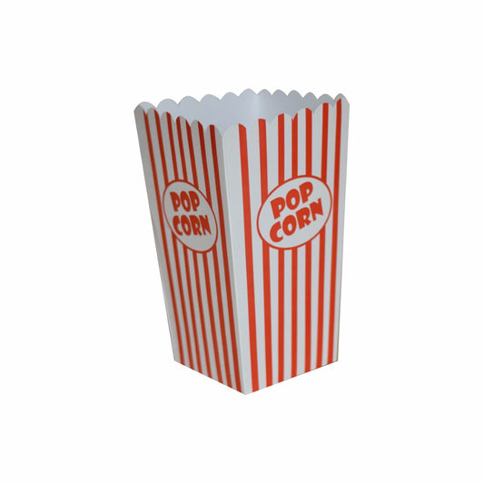 10 Caja para Palomitas Grande Pop corn Med.13x13x29cm