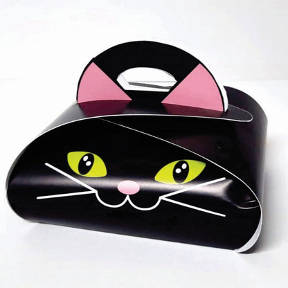 10 Caja Dulcera Halloween Calabaza Med.13x10x6cm