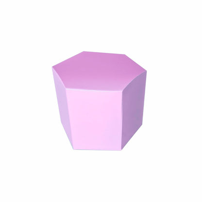 20 CajaHexagono Caple Azúl Med.12x10x9cm