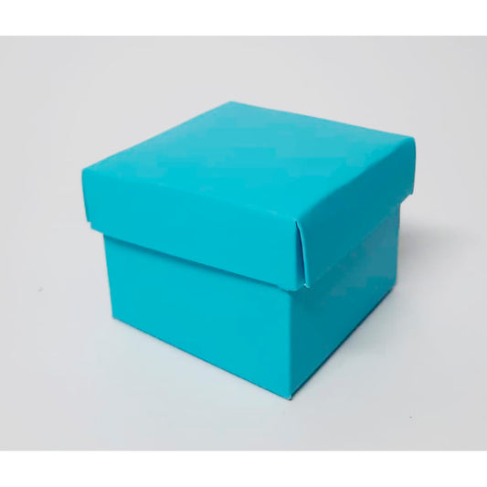 20 Caja Muñeca Micro Azúl Cielo Med. 7.5X7.5X9cm