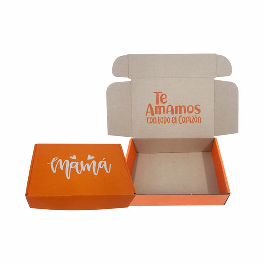 10 Caja Maletín Mama Te Amamos Med.22x15x6cm