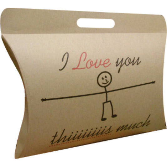 10 Caja tipo Almohada This Much Med.32x25x7cm