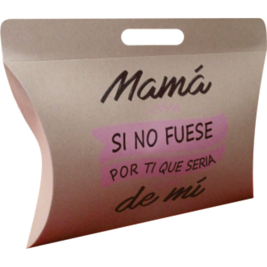 10 Caja Almohada Tipo Bolsa Mama Blanca Med.30x8x27cm