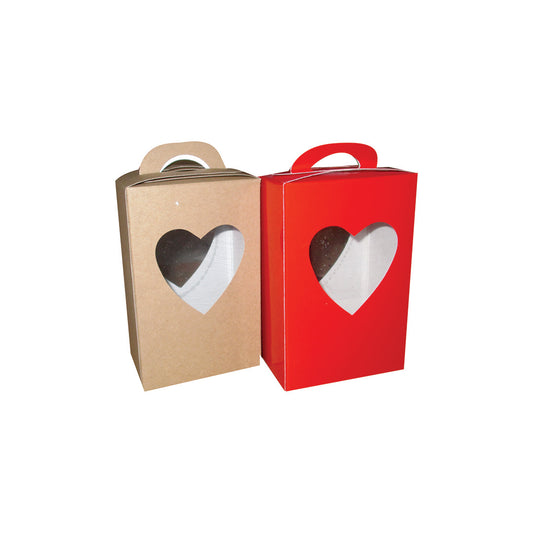 20Caja Dulcera Corazón Rojo Med.9x5x14cm