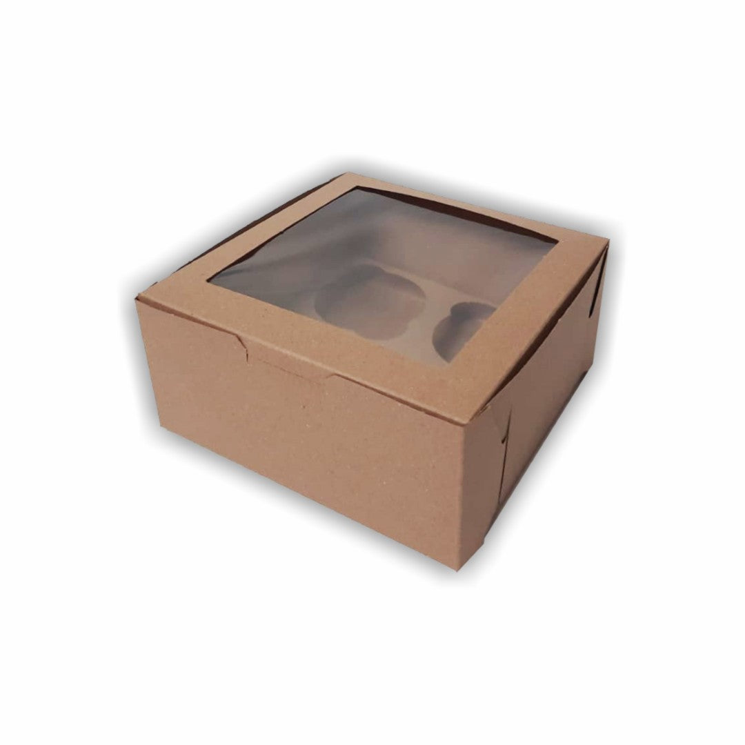 Caja para Cup Cake.Paquete 25 Piezas