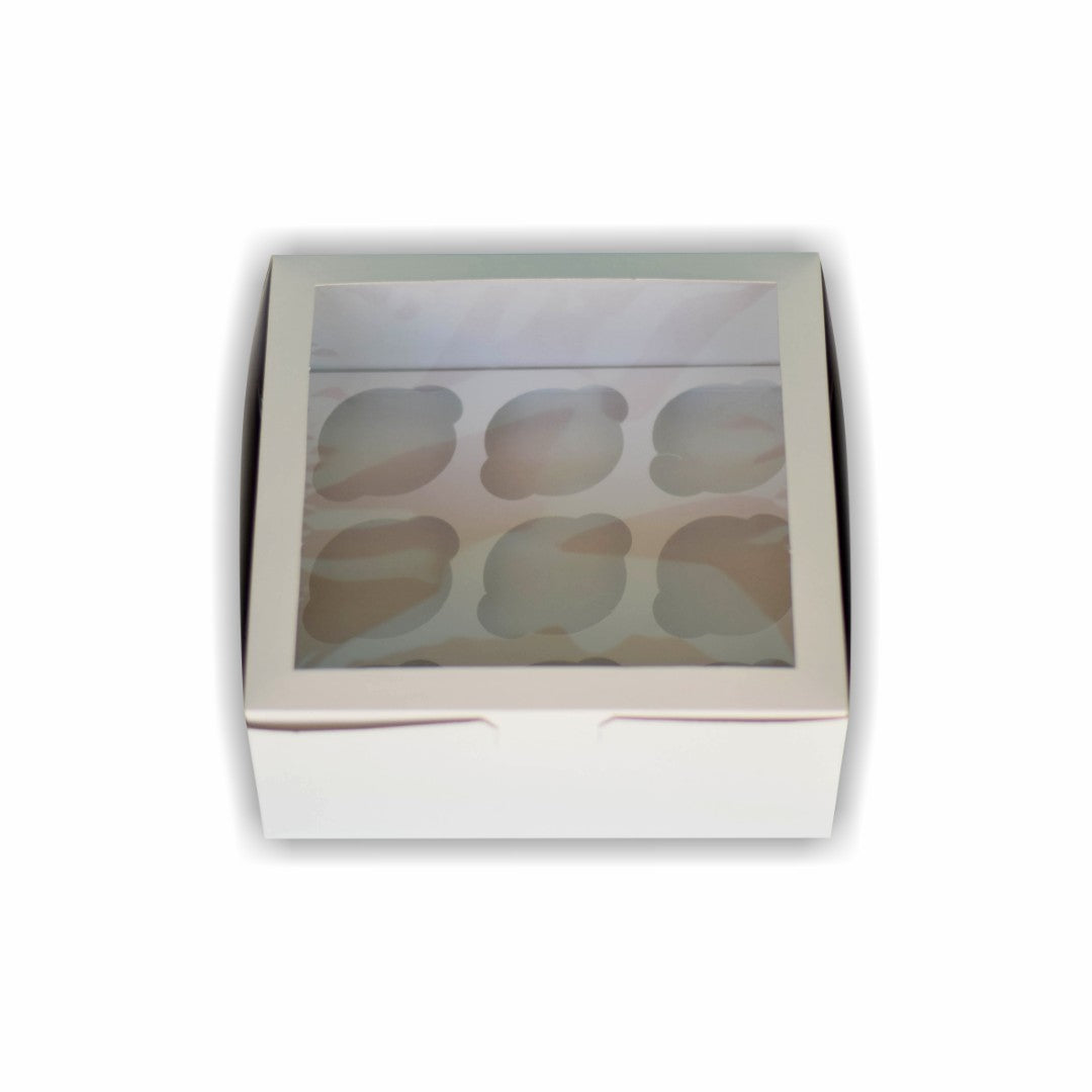 Caja para Cup Cake.Paquete 25 Piezas