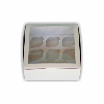 Caja para Cup Cake.Paquete 25 Piezas