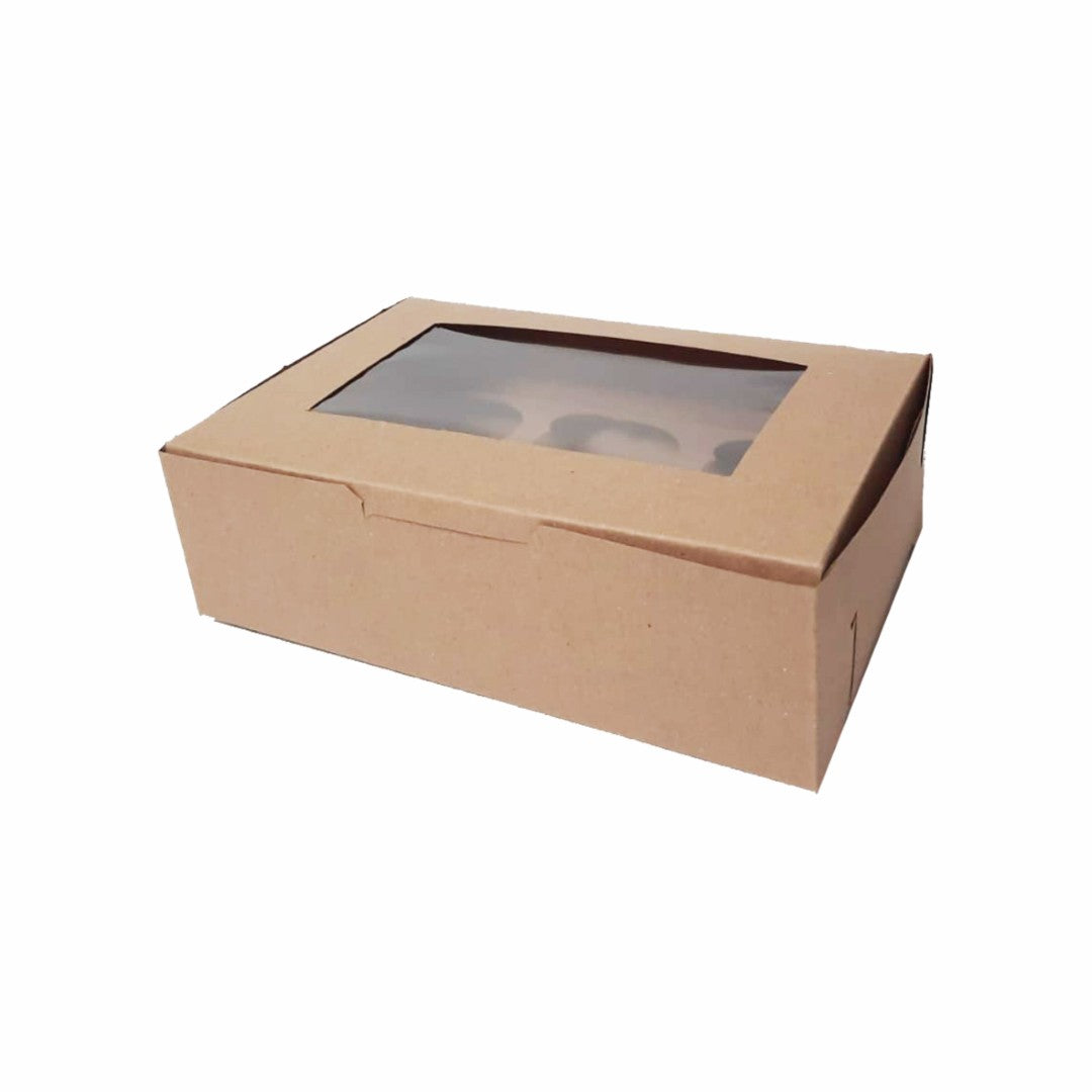 Caja para Cup Cake.Paquete 25 Piezas