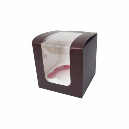 Caja para Cup Cake.Paquete 25 Piezas