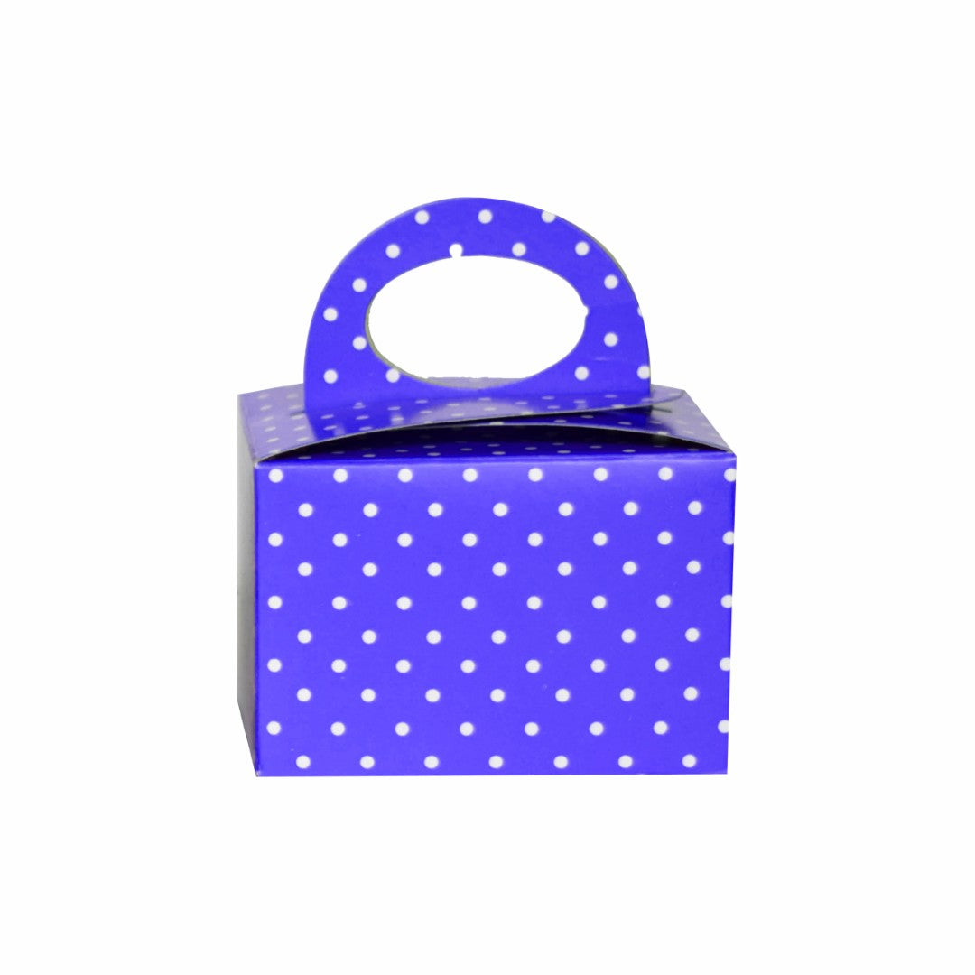 20 Caja Dulcera Chica Azúl Claro Med.10x9x7cm