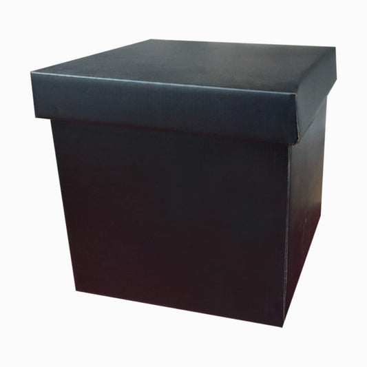 Caja Cubo Negro.Paquete 12 Piezas