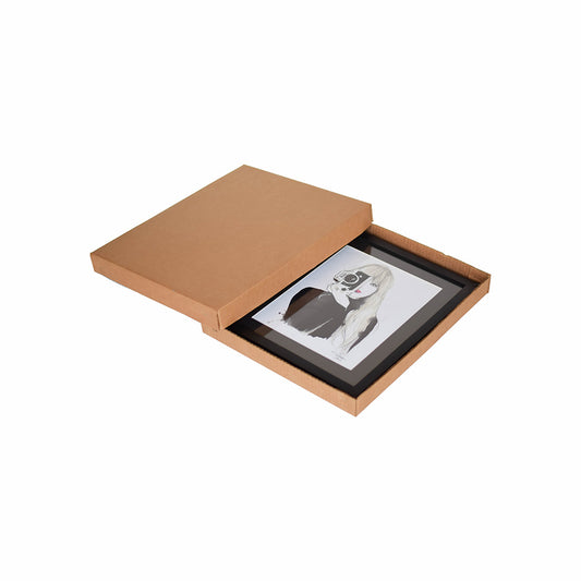 15 Caja Tipo Cuadro Chica Med.45.5x38x4.5cm