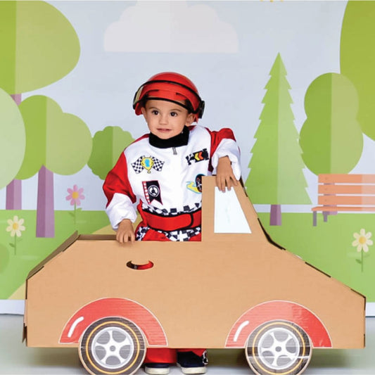 Carrito en cartón corrugado (individual)