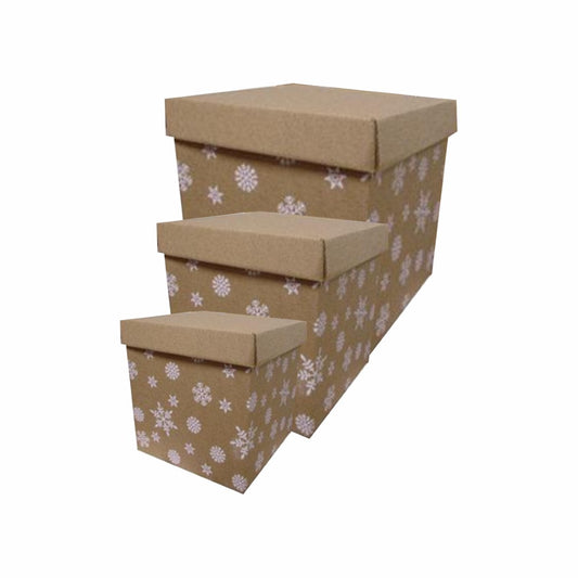 Cubo Kraft Copos.Paquete 15 Piezas