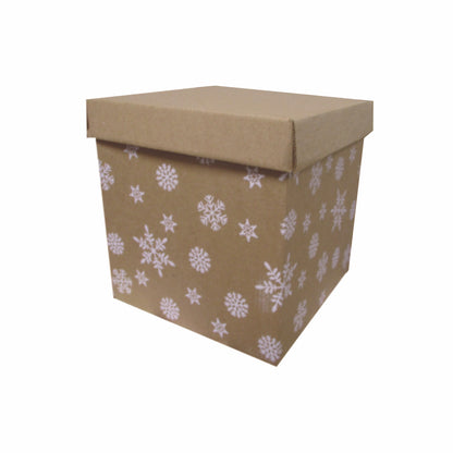 Cubo Kraft Copos.Paquete 15 Piezas