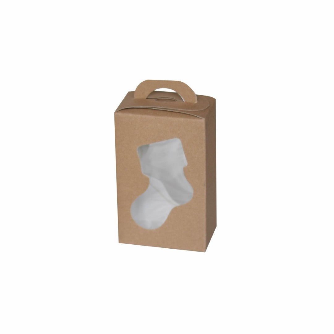 20 Caja Dulcera Navideña Bastón Med. 9x5.5x14cm