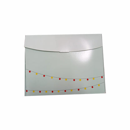 Caja Tipo Sobre Navideña Feliz Navidad