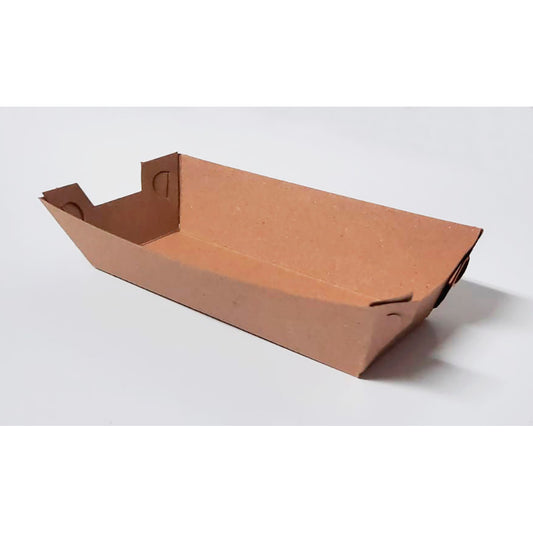25 Charola para Hot dog Linner Med.14.5X5.5X4cm