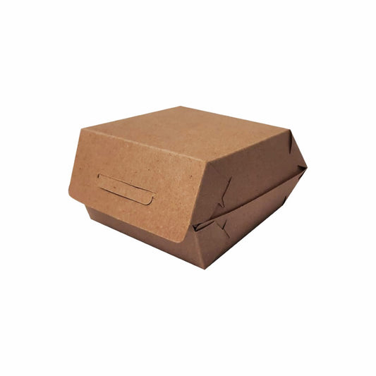 25 Caja para Hamburguesa Linner Med.11x11x7.5cm